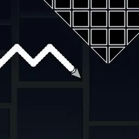 Geometry Dash White Arrow