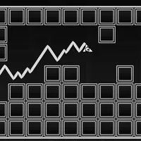 Geometry Dash Blue Grid